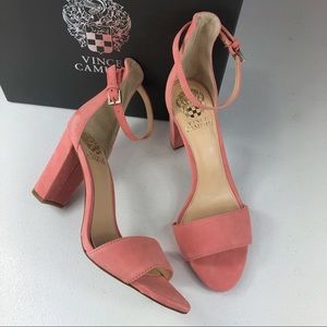 Vince Camuto Corlina Ankle Strap Sandak Size 7.5 M